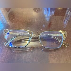 Caddis Navin reader Eyeglasses in Raw Honey 1.50